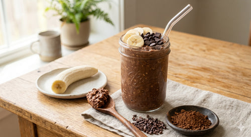 Cocoa Banana Overnight Oats