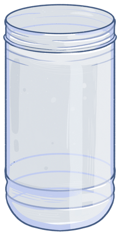 Wide-mouth mason jar