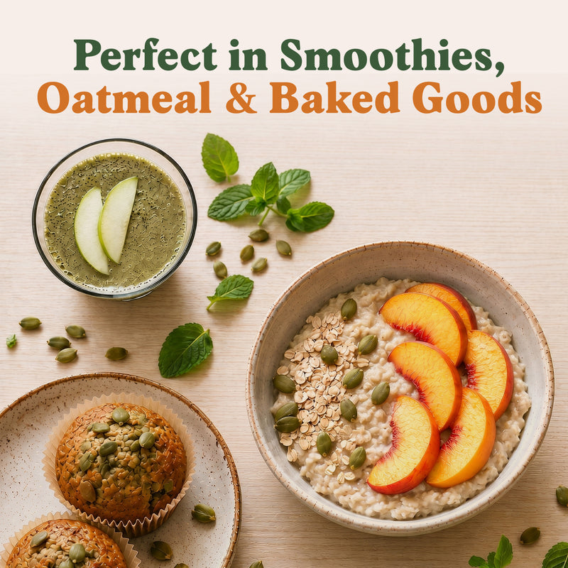 Organic Pumpkin Seed Protein Powder, 20g Protein, Unflavored, 1 lb