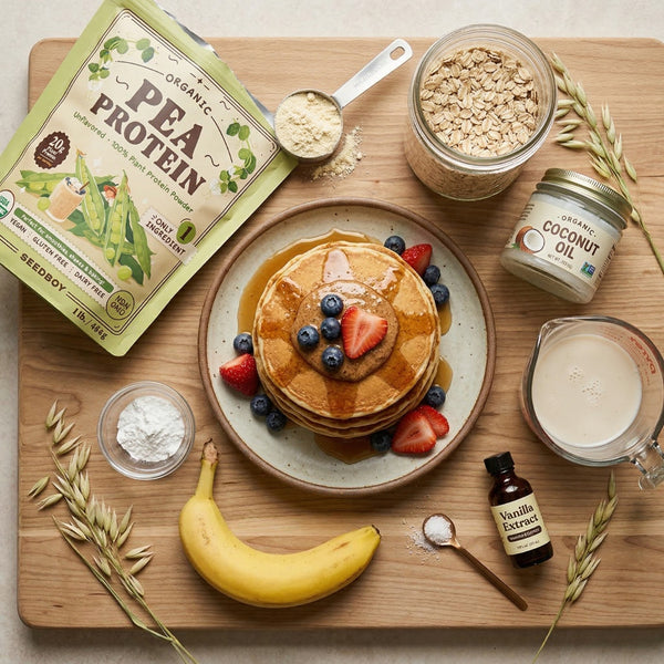 Fluffy Protein Pancakes