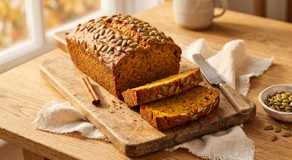 Pumpkin Spice Loaf with Pumpkin Seed Protein