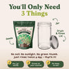 Broccoli Sprouting Seeds, Organic & Non-GMO - 8 oz Bag