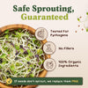 Strength Bundle - Superfood & Protein Sprouting Seeds, Two 8 oz Bags