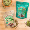 Strength Bundle - Superfood & Protein Sprouting Seeds, Two 8 oz Bags