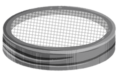 Mesh sprouting lid