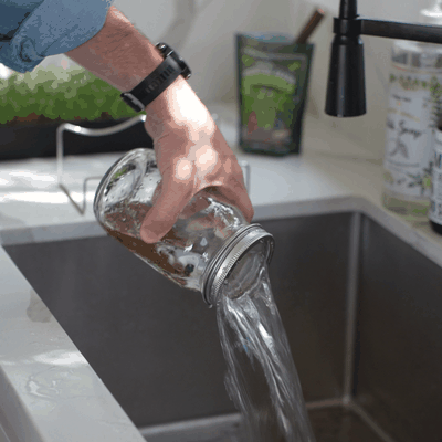 Rinse and drain sprouts